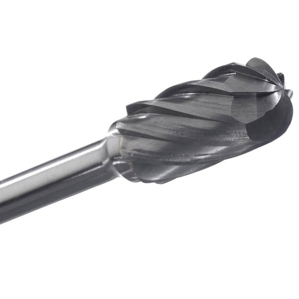 Champion Cutting Tool Cylinder Radius End Carbide Bur, Surface Milling/Contour, 5/8in Cut Dia - CHA SC6NF