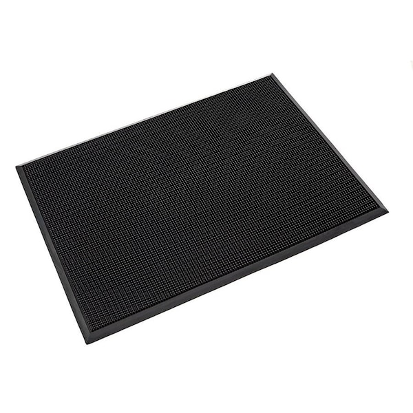 Crown Matting Technologies Scraper Mat, SBR Rubber, 5/8" Thick, Black, 24" W x 32" L - MA SR42BK