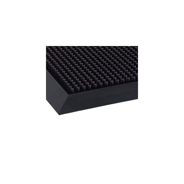 Crown Matting Technologies Scraper Mat, SBR Rubber, 5/8" Thick, Black, 24" W x 32" L - MA SR42BK