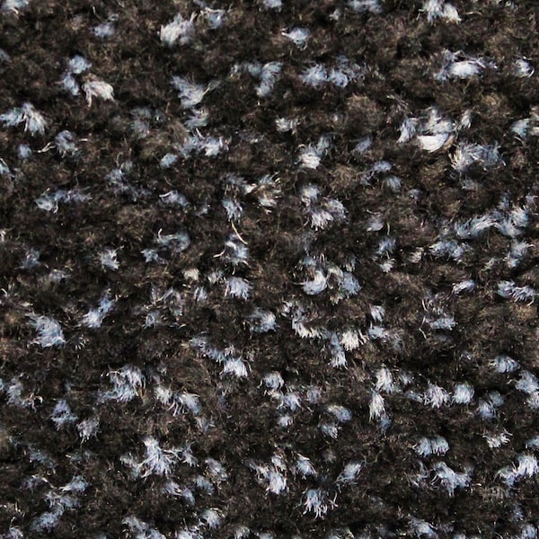 M A Matting Brush Hog Mat, Charcoal 3' x 5', Smooth Backing - 395135170