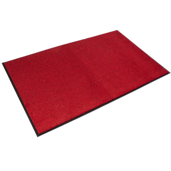 Crown Matting Technologies Economy Carpet Mat, Red, 3' W x 5' L - GS 0035CR