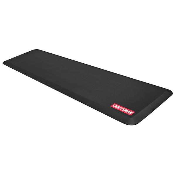 Craftsman Antifatigue Mat, 72 in L x 20 in W, 0.75 in Thickness, Black - CMXAFLG20721922