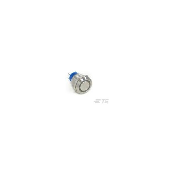 Alcoswitch AV19 DPM 5A ANILLO FIJO LED BLANCO 12V - AV1920R112Q04