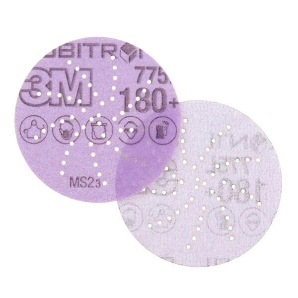 Xtract 3M Cubitron II Film Disc, 180+, 3 in, Die 300DS, 50/Carton, 250PK - 775L