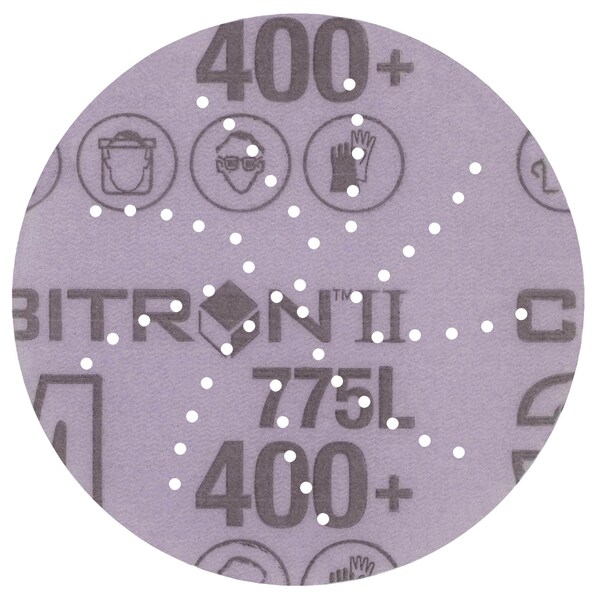 Xtract 3M Cubitron II Film Disc, 400+, 3 in, Die 300DS, 50/Carton, 250PK - 775L