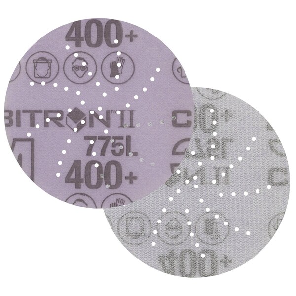 Xtract 3M Cubitron II Film Disc, 400+, 3 in, Die 300DS, 50/Carton, 250PK - 775L