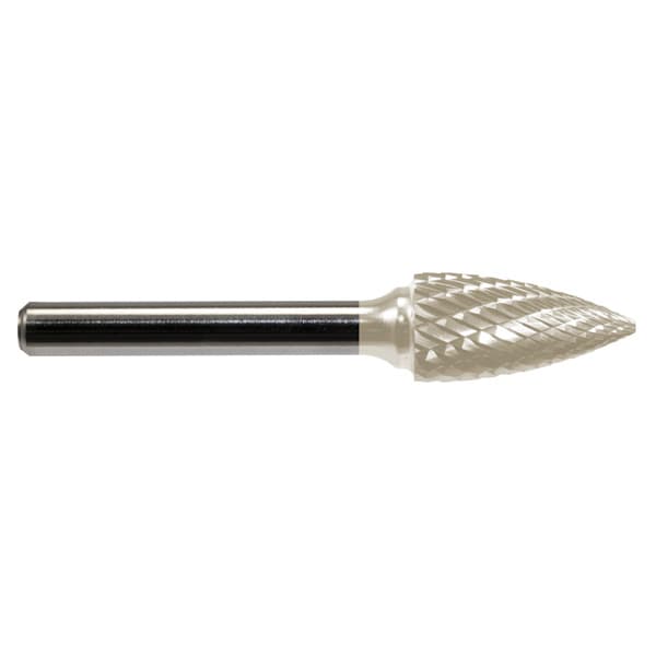 Mastercut Tool 1/8x3/8x1/8x1-1/2 Pointed Tree Doublecut, PowerZ - SG-43DC-4