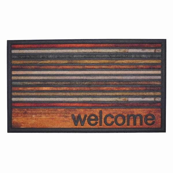 Calloway Mills Doormat, Polypropelyne, 18 in W x 30 in L - 108881830