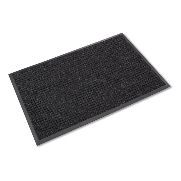 Crown Matting Technologies Floor Mat, 0.38" Thick, Charcoal, 45 in W x 68 in L - SSR046CH