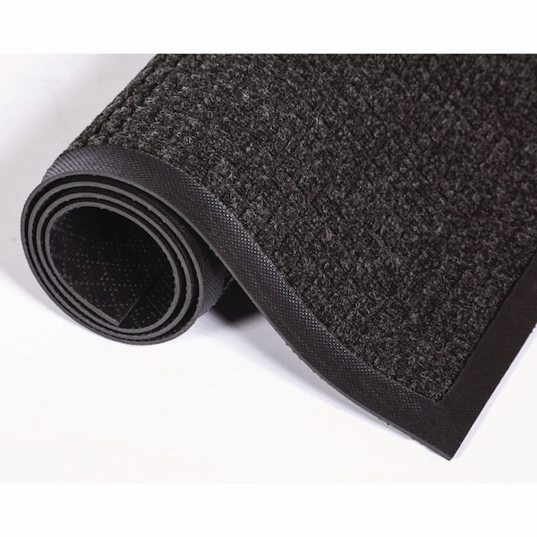 Crown Matting Technologies Floor Mat, 0.38" Thick, Charcoal, 45 in W x 68 in L - SSR046CH