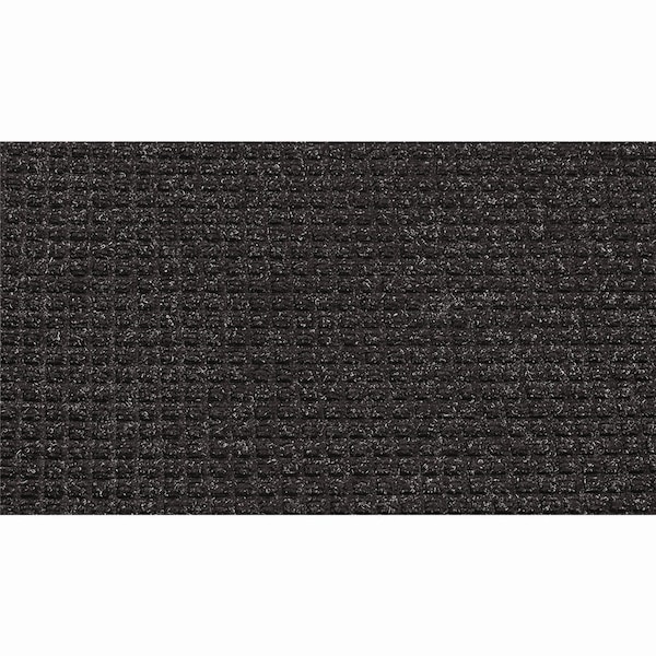 Crown Matting Technologies Floor Mat, 0.38" Thick, Charcoal, 45 in W x 68 in L - SSR046CH