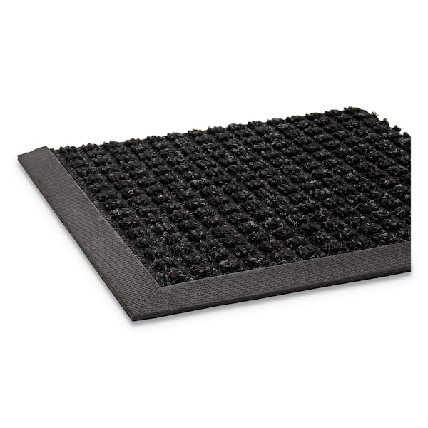 Crown Matting Technologies Floor Mat, 0.38" Thick, Charcoal, 45 in W x 68 in L - SSR046CH