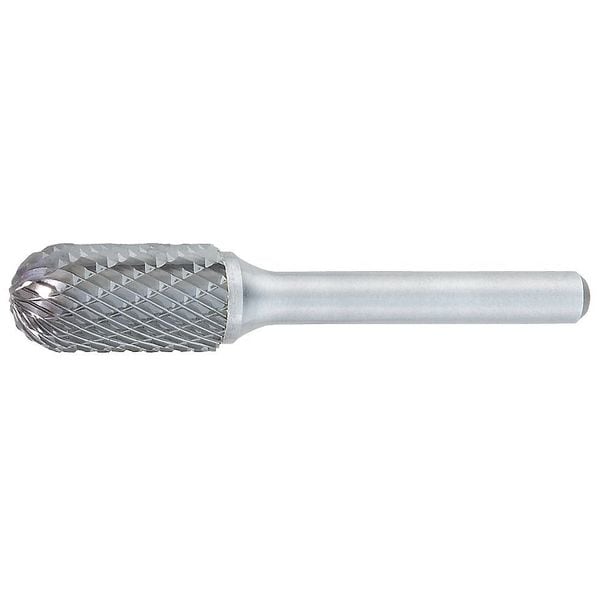 Osg Carbide Bur, Cylindrical Ball Nose, 3/8 in - 862-3750