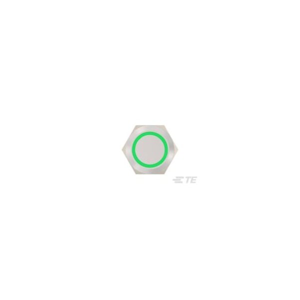 Te Connectivity AV19 DPM 0.4VA ANILLO MOVIBLE LED VERDE 12V - 5-2213767-4