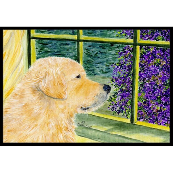 Carolines Treasures 24 x 36 in. Golden Retriever Indoor Or Outdoor Mat - CA74226