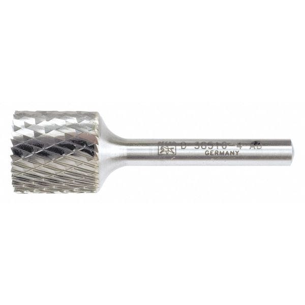 Pferd Carbide Bur - Cylind. (End Cut), DBL Cut - 3/4" x 3/4" x 1/4" Shank - SB-16 - 24322