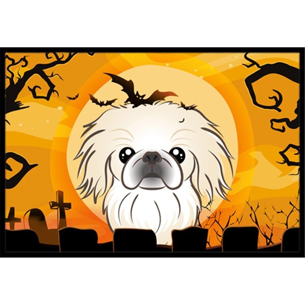 Carolines Treasures Halloween Pekingese Indoor and Outdoor Mat- 24 x 36 in. - BB1779JMAT