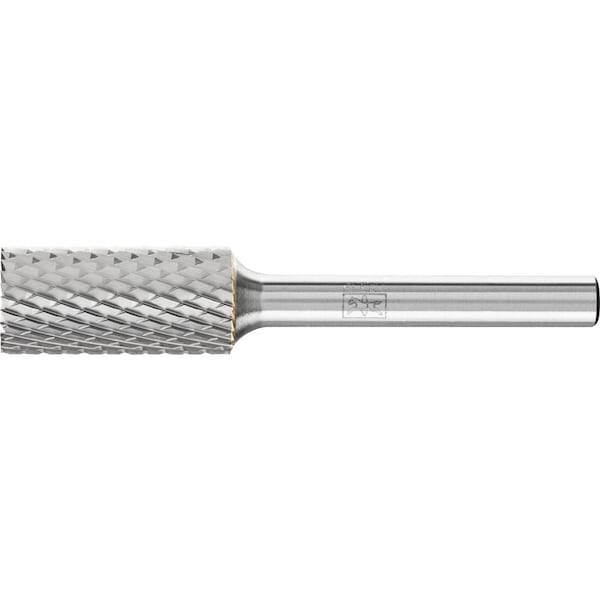 Pferd Carbide Bur - Cylind. (End Cut), DIA Cut - 7/16" x 1" x 1/4" Shank - SB-4 - 24273