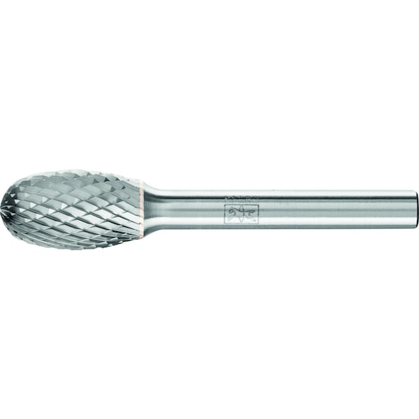 Pferd Carbide Bur - Oval Shape, DIA Cut - 1/2" x 7/8" x 1/4" Shank - SE-5 - 24653