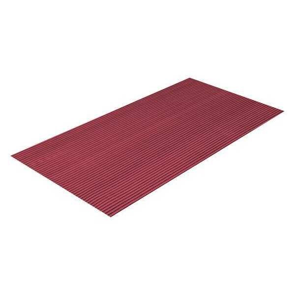 Crown Matting Technologies Anti-Bacterial Grid Mat, 4ft.x40ft., Red - HVR0048MR