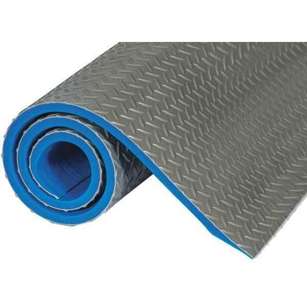 Crown Matting Technologies Antifatigue Mat, 75 ft. L x 4 ft. W, Gray - WDR3448GY-75