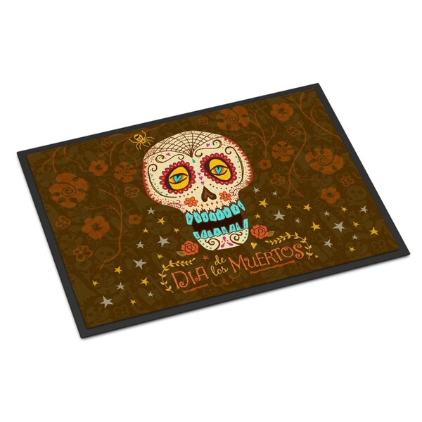 Carolines Treasures 18 x 27 in. Day of the Dead Indoor or Outdoor Mat - VHA3031MAT