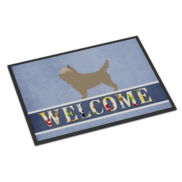 Carolines Treasures Carolines Treasures BB8286JMAT Cairn Terrier Welcome Indoor or Outdoor Mat - 24 x 36 in. - BB8286JMAT