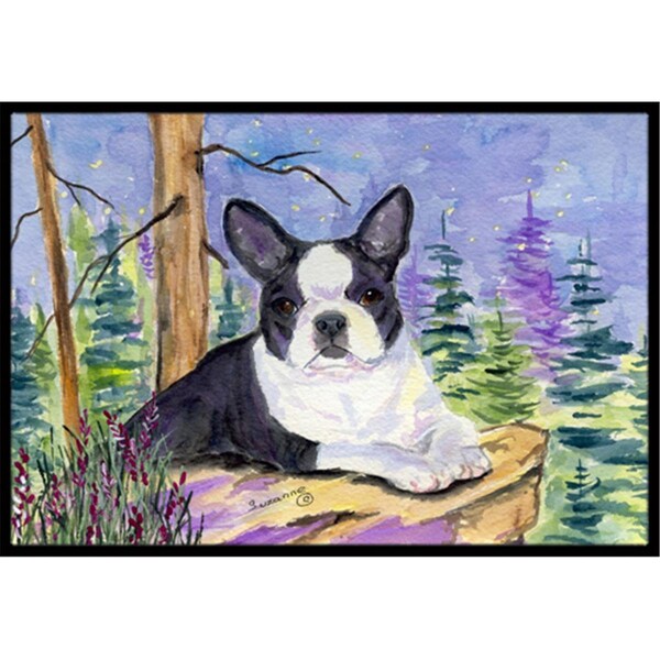 Carolines Treasures 18 x 27 in. Boston Terrier Indoor Outdoor Mat - SS8638MAT