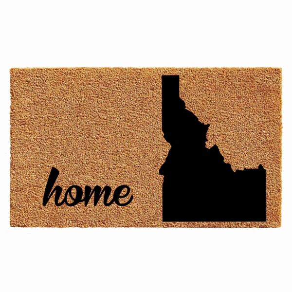 Calloway Mills Entrance Mat, Coir, Natural, Black - 105512436