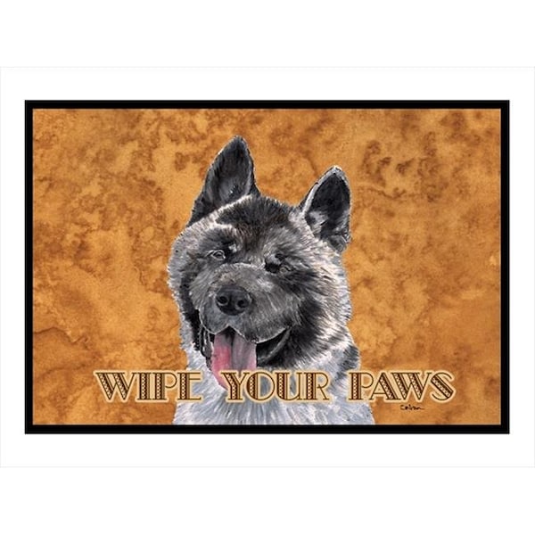 Carolines Treasures Carolines Treasures SC9508MAT 18 x 27 in. Akita Indoor Or Outdoor Mat - SC9508MAT