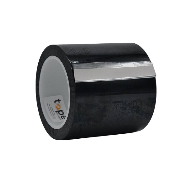 Wod Tape MPFT1 Metalized Polyester Mylar Film Tape Black: 38.4 in. x 72 yds - WOD MPFT1-38400-LOG-72-BLA