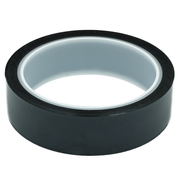 Bertech High-Temp. Polyimide Tape w/Acrylic Adhesive, 2 Mil Thick, 4 In. Wide x 36 Yards Long, Black - PPT2BA-4