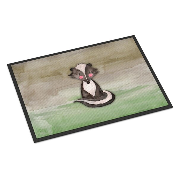 Carolines Treasures 24 x 36 in. Badger Watercolor Indoor or Outdoor Mat - BB7440JMAT