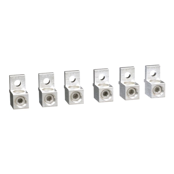 Kit de terminal Schneider Electric, 115A, juego de 6 piezas - DZ2FF6