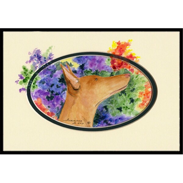 Carolines Treasures Pharaoh Hound Indoor Or Outdoor Doormat - 24 x 36 in. - SS8041JMAT