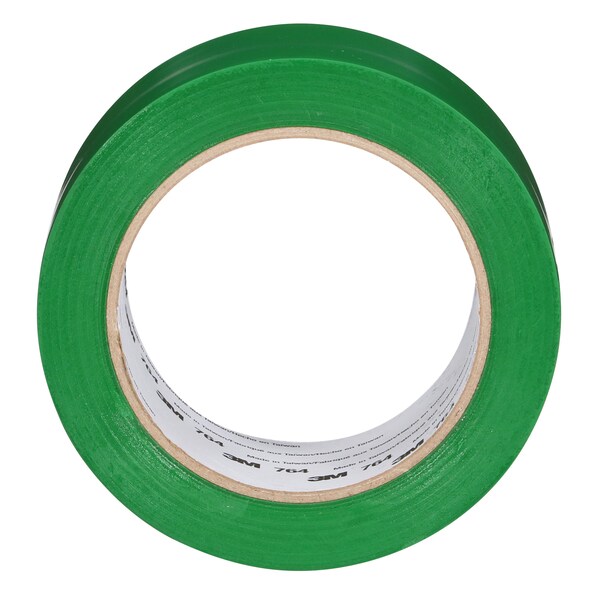 3M Vinyl Tape, Green, 2" x 36 yd., 5 mil - 70006281813