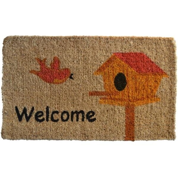 Imports Decor Inc Imports Decor 336BCM Birdhouse Doormat - 336BCM