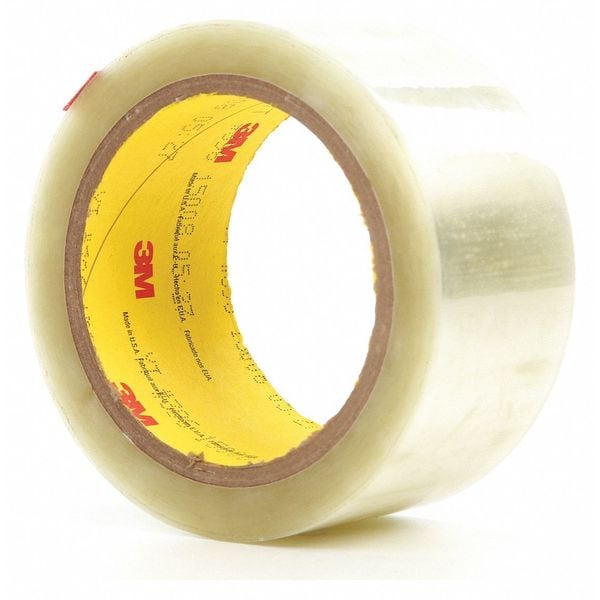3M Film Tape, Polyester, Clr, 2In x 36Yd, PK24 - 396