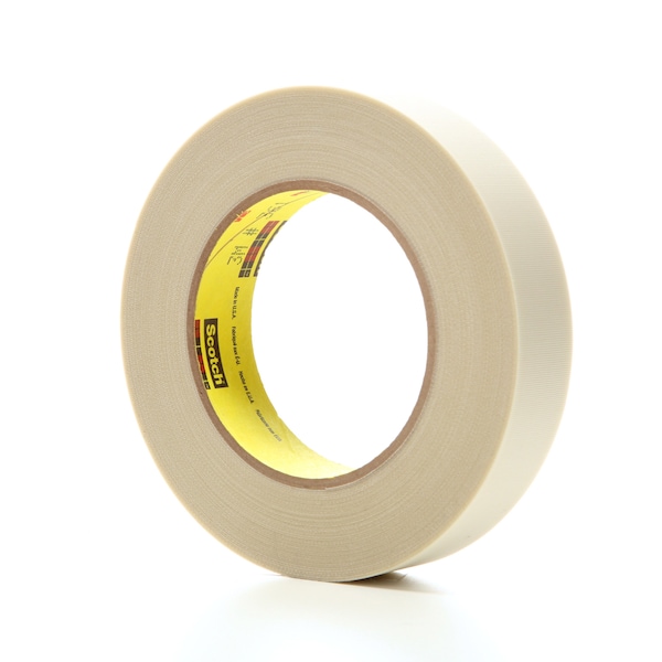 3M Cloth Tape, 1 In x 60 yd, 7.5 mil, White - 361