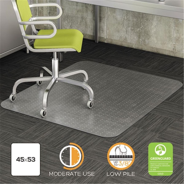 Standalone DE 36 x 48 in. Staples Dura Mat - Clear - ST3754213