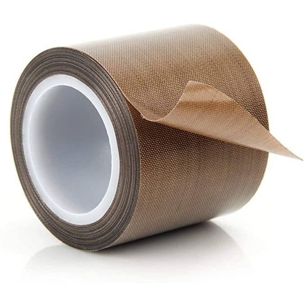 Wod Tape TFE46WL PTFE Fiberglass Cloth Teflon Tape Non Adhesive: 36 in. x 36 yds - WOD TFE46NA-36000-LOG-36-BRO