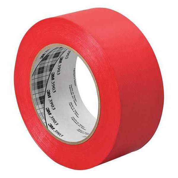 3M Vinyl Duct Tape, Red, 2"x50 yd. - 3903RED