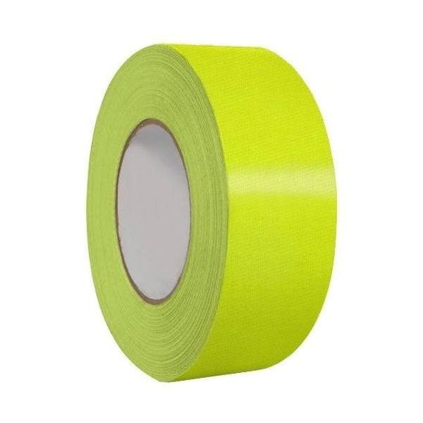 Wod Tape DTC12F Contractor Grade Duct Tape Fluorescent Yellow 1/2 in. x 60 ft., 96PK - WOD DTC12F-00500-96-60-FYE