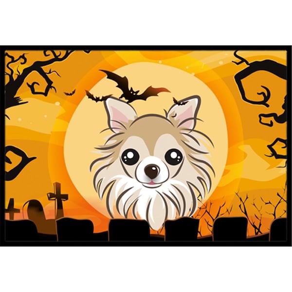 Carolines Treasures Halloween Chihuahua Indoor and Outdoor Mat- 18 x 27 in. - BB1809MAT
