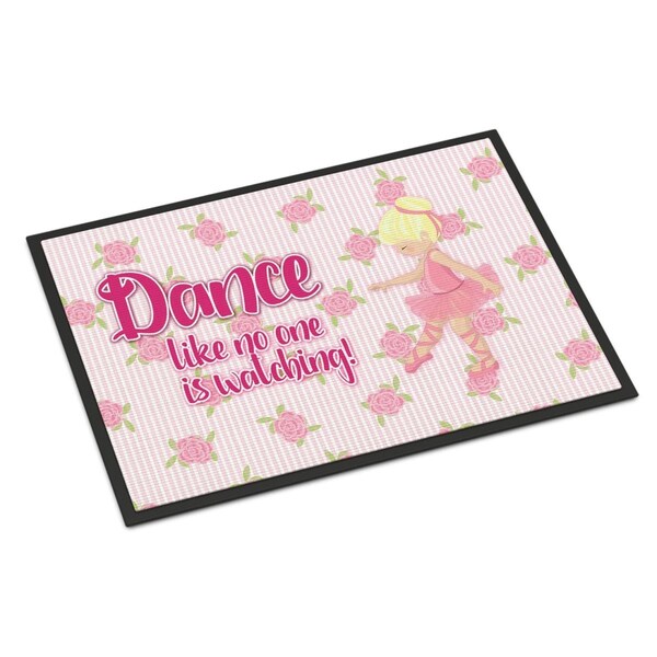 Carolines Treasures 24 x 36 in. Ballet Dance Blonde Indoor or Outdoor Mat - BB5391JMAT