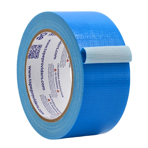 Wod Tape DTC10 Industrial Grade Duct Tape Teal Blue 2 in. x 60 ft., 24PK - WOD DTC10-02000-24-60-TBL