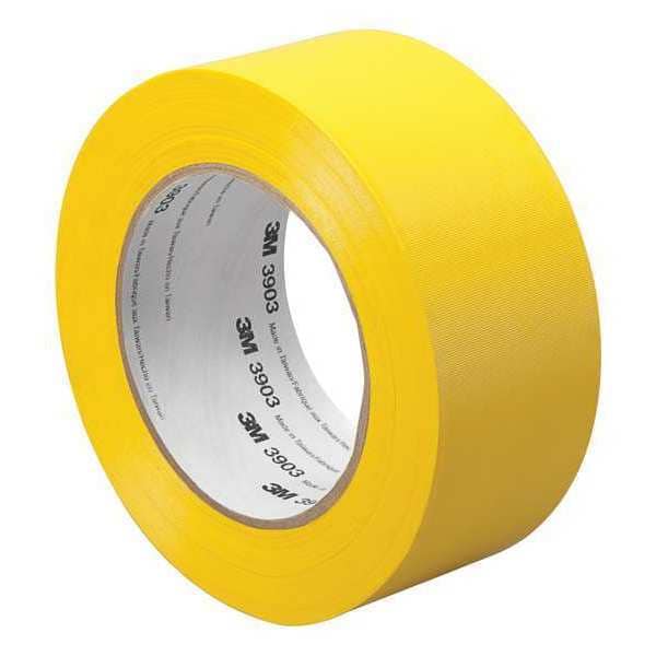 3M Vinyl Duct Tape, Yellow, 49"x50 yd. - 3903YELLOW