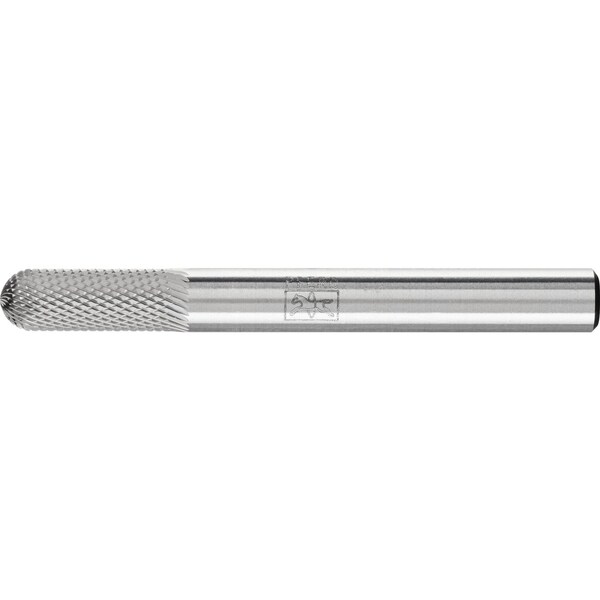Pferd Carbide Bur - Cylind. Radius End, MICRO Cut - 1/4" x 5/8" x 1/4" Shank - SC-1 - 27541
