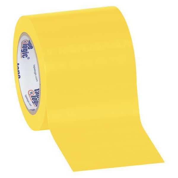 Partners Brand Tape Logic Solid Vinyl Safety Tape, 6.0 Mil, 4" x 36 yds., Yellow, 12/Case - T9436Y
