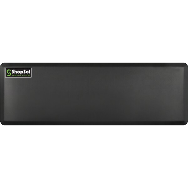Shopsol Anti-Fatigue Supreme Mat, 6"x2", Black - 1010647
